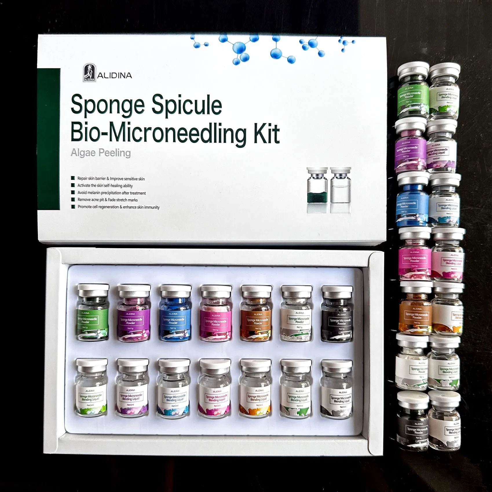 100%Pure D Seaweed Peeling for Face Algae Seed Seaweed Peeling Hydrating Shrink Pores Anti Acne Female Beauty Skin Care Peeling