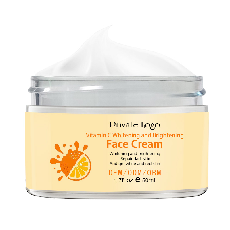 Daily Use Day and Night Face Cream Custom Logo Whitening Brightening Moisturizing Vitamin C Facial Cream