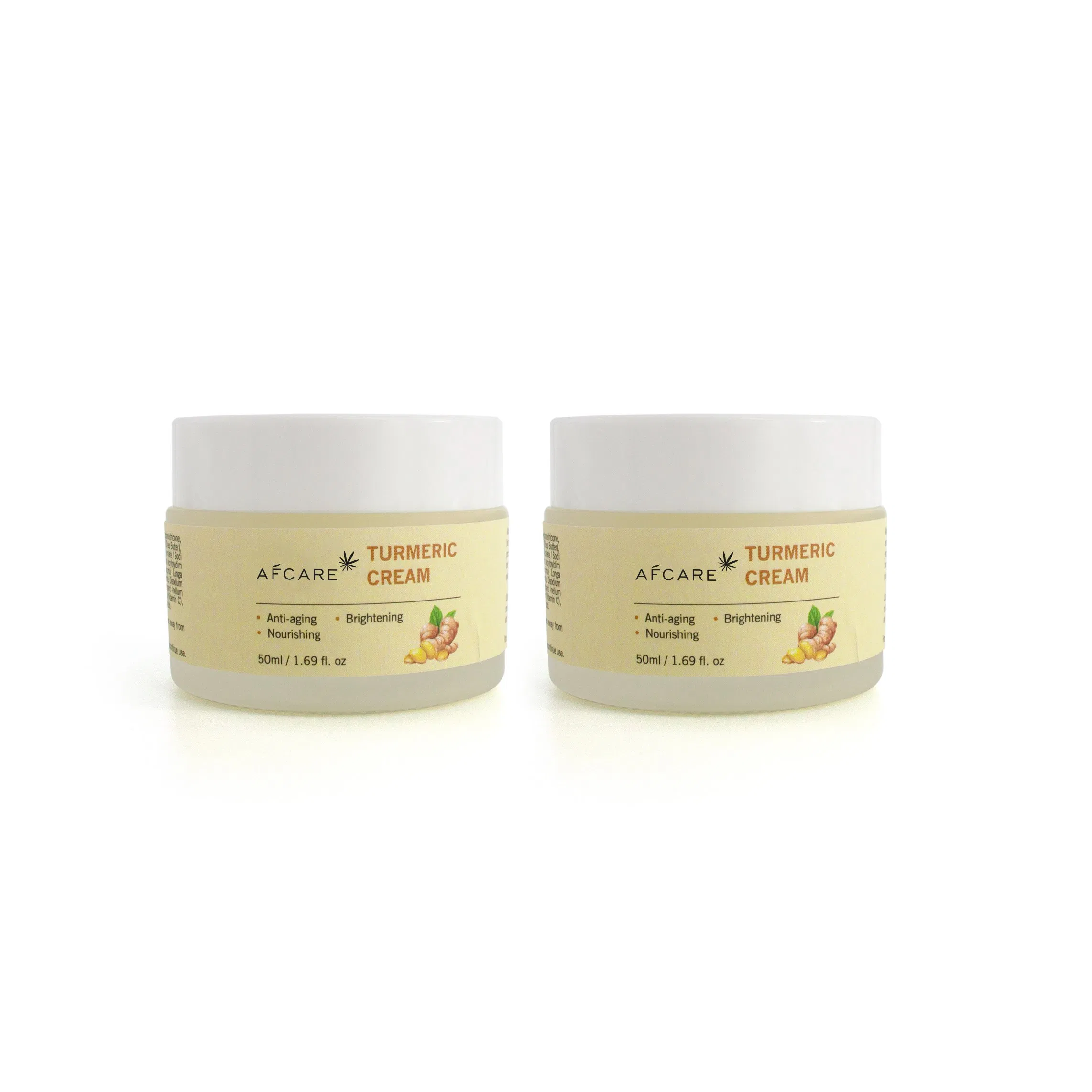 Private Label Skin Care Moisturizing for Women Turmeric Face Cream
