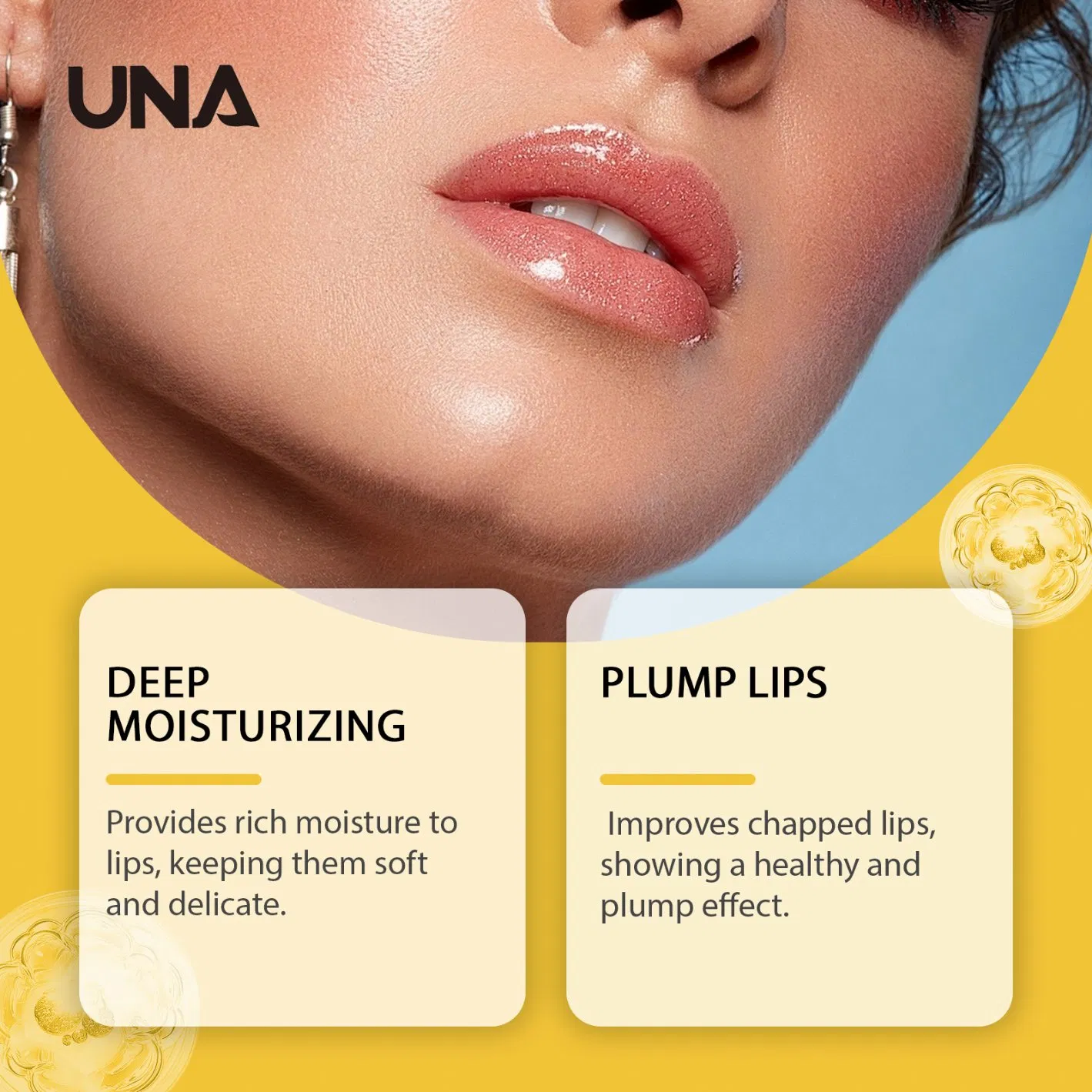 Bee Venom Moisturizing Lip Balm - Deeply Nourishes Lip Skin, Long-Lasting Hydration, Daily Lip Care