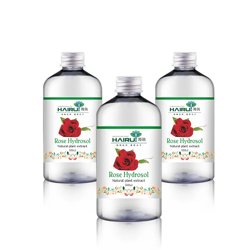 Fornecimento de Fábrica Pura Natural Cuidados com a Pele Hidrossol Rosa Hidrossol Água Floral de Rosa