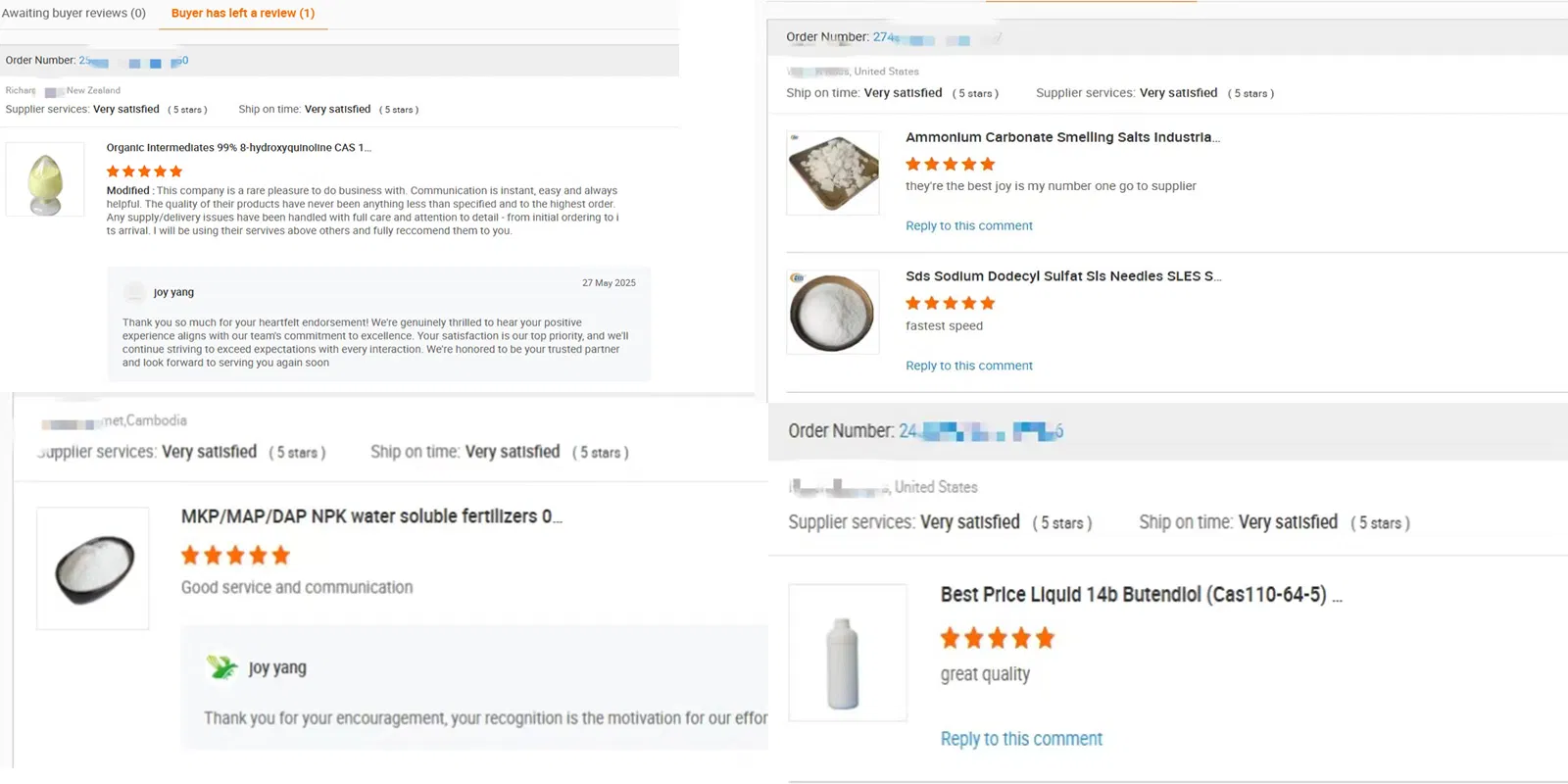 Feedback do cliente 2