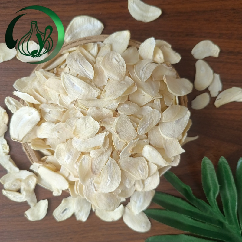 Flocos de Alho Secos Chineses Vegetais Desidratados Chips de Alho para Misturas de Temperos e Uso Alimentar Industrial