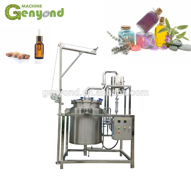 Máquina Destiladora de Óleo Essencial Herbal / Máquina Destiladora de Álcool de Brandy / Máquina de Destilação de Água Floral Hidrossol