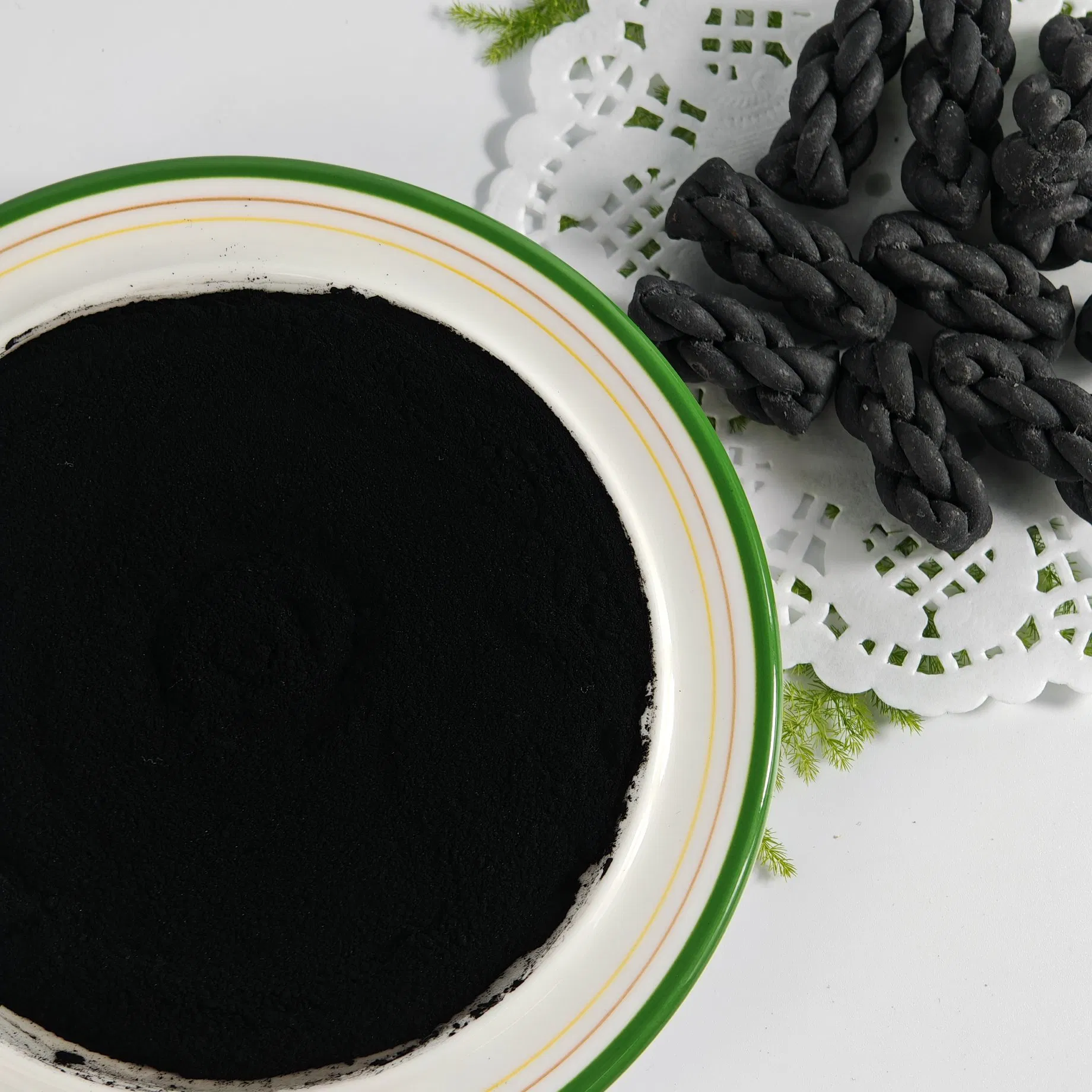 Corante Alimentar Preto Jato E153 Certificado Halal para Sorvete