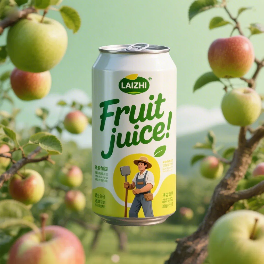 Suco de Fruta Concentrado em Lata de Alumínio