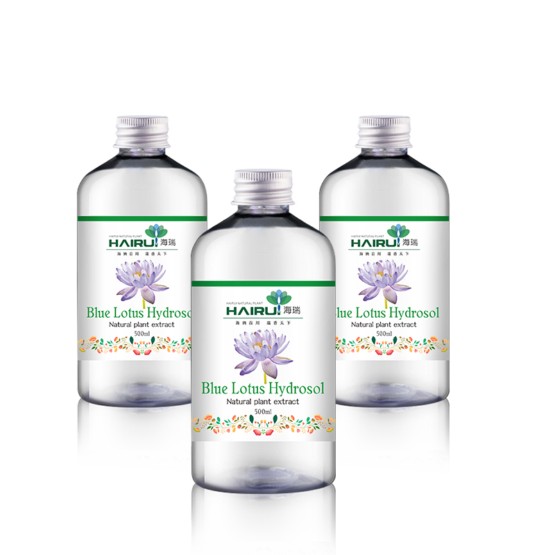 100% Extrato Natural Puro de Planta Água Floral Hidrolato Lótus Azul Hidrossol