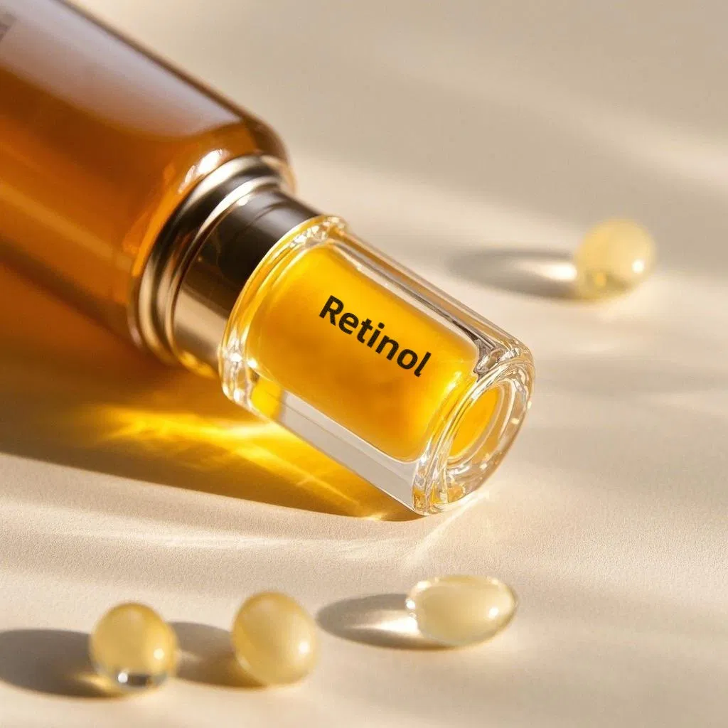Pó de Retinol de Alta Pureza 99% Síntese de Colágeno e Renovação Celular Materiais Brutos Cosméticos