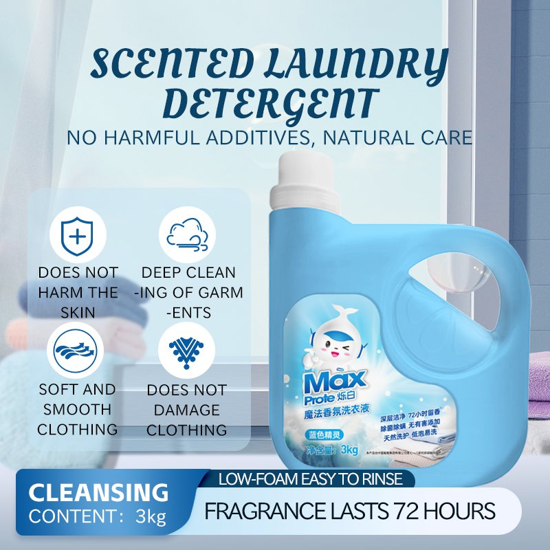 Eco-Friendly Plant-Based Laundry Powder with Natural Essential Oils