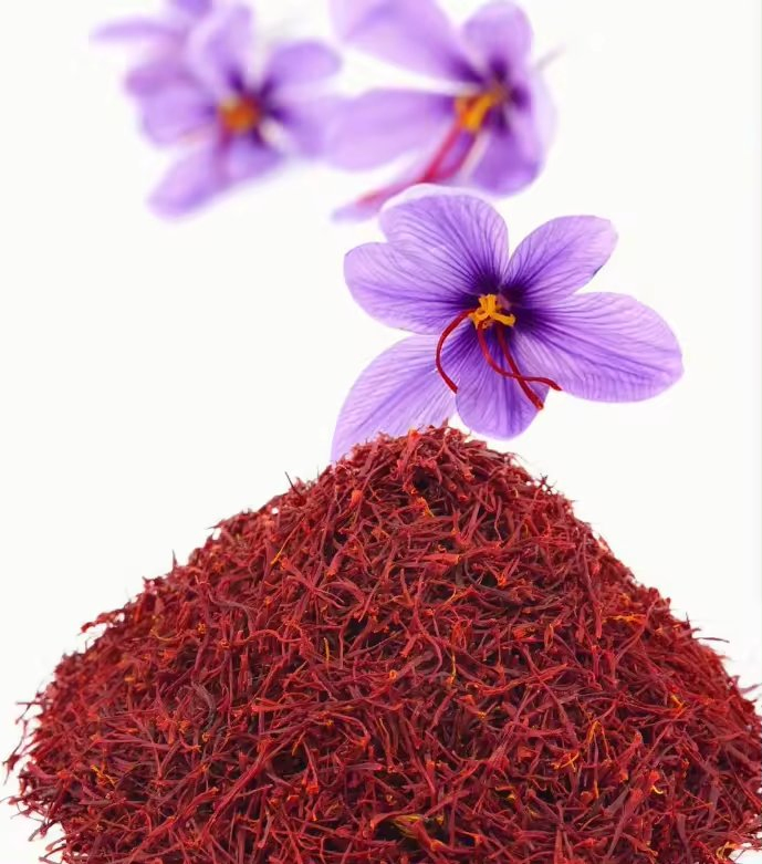 Comprador Atacado Especiarias Secas Açafrão Negin Flor Bulbos de Açafrão Extrato de Açafrão Seco Chá Pétalas de Açafrão Orgânico