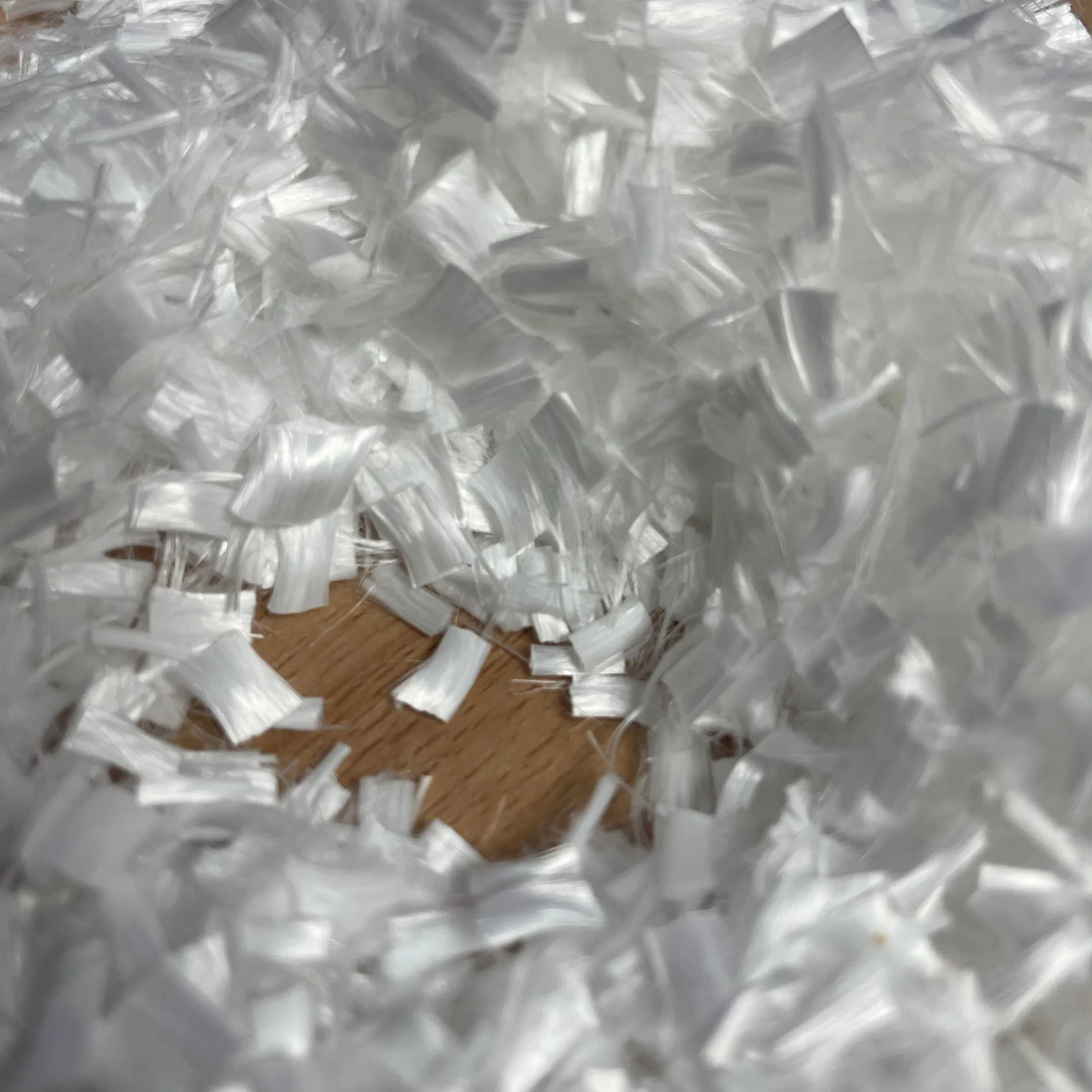Material Cru à Base de Plantas para Fibra Picada Biodegradável PLA para Não Tecidos Sanitários
