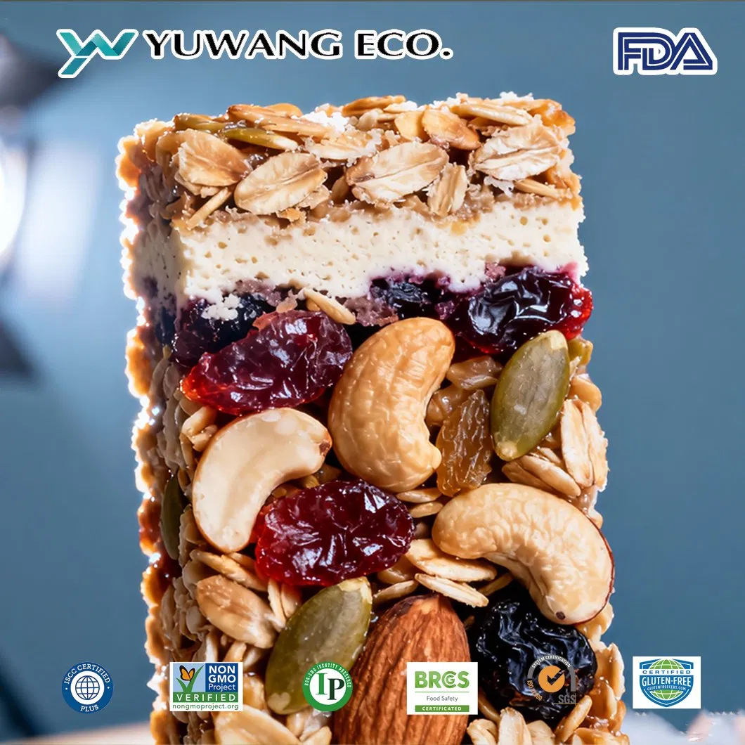 Fonte Certificada pela FDA Fábrica Boa Dispersibilidade Baixa Viscosidade 90% Proteína de Soja em Pó para Alimentos Saudáveis Barra de Energia Barra de Proteína