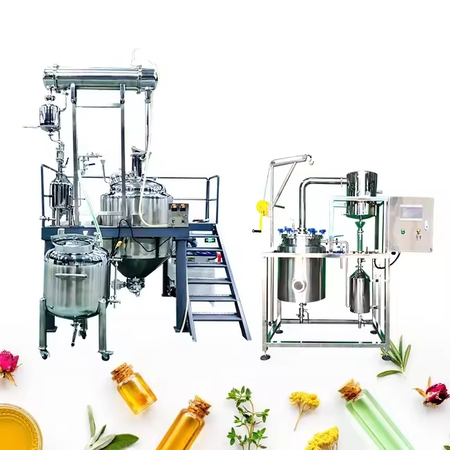 Equipamento Extrator de Óleos Essenciais de Função Dupla para Óleos Florais e de Madeira