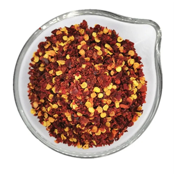 Pó de pimenta e flocos