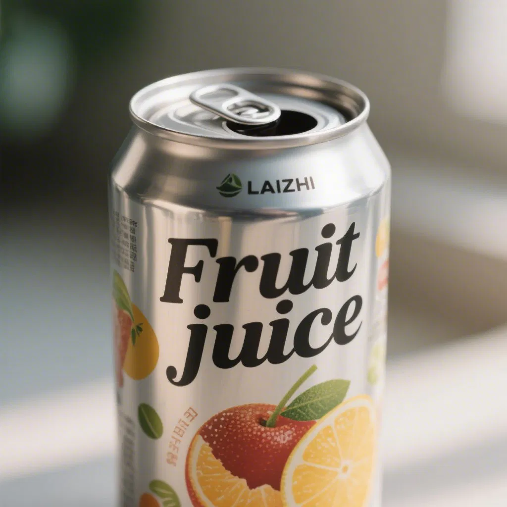 Suco de Fruta Concentrado em Lata de Alumínio