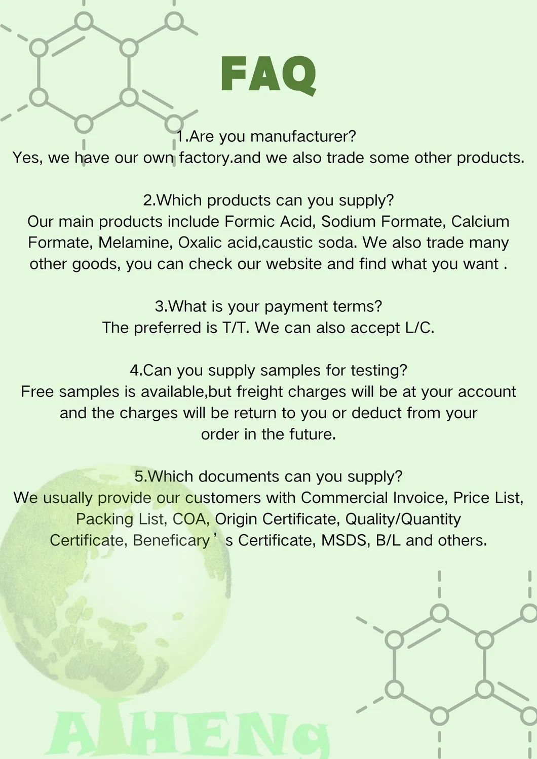 FAQ Adicional