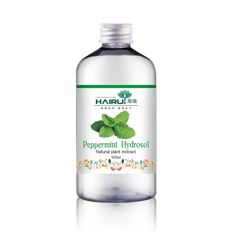 Extrato Natural de Planta por Atacado Hidrossol de Hortelã Água de Hortelã para Cuidados com a Pele Beleza