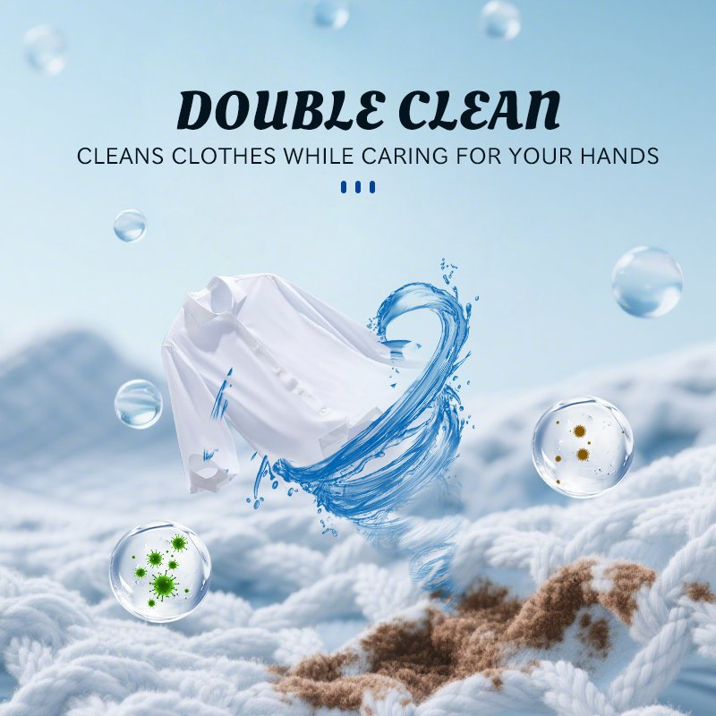 Eco-Friendly Plant-Based Laundry Powder with Natural Essential Oils