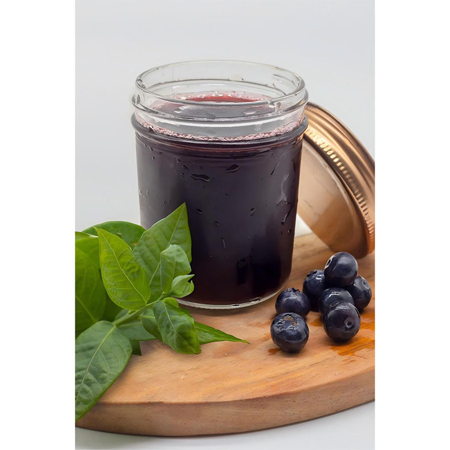 Suco Concentrado de Mirtilo Orgânico Sem Aditivos Grau Premium a Granel