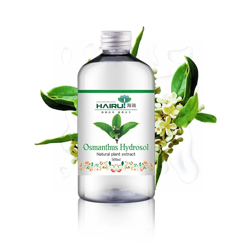 Extrato Natural de Planta em Grande Escala Água de Osmanthus Hidrossol para Cuidados Faciais Cuidados com a Pele
