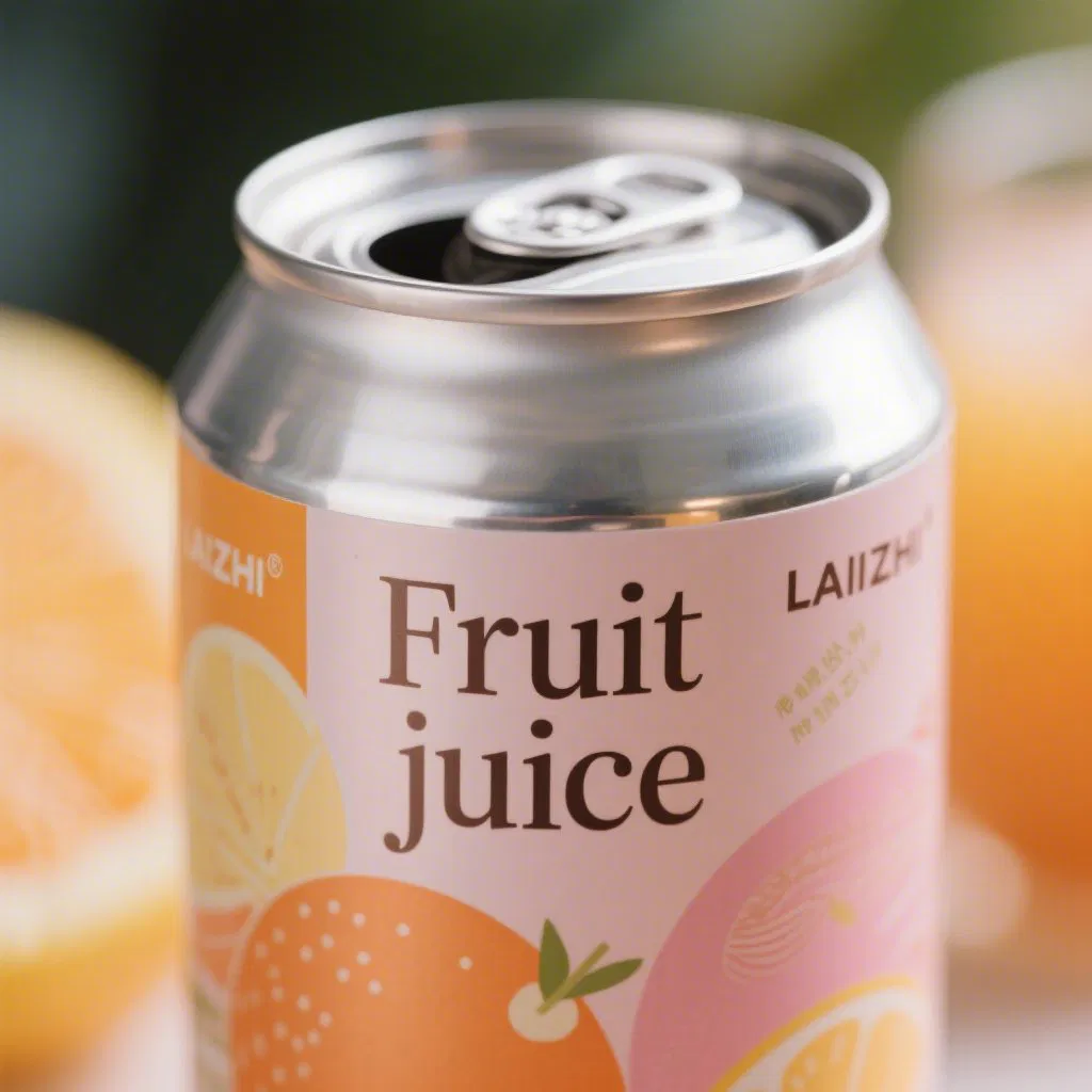 Suco de Fruta Concentrado em Lata de Alumínio