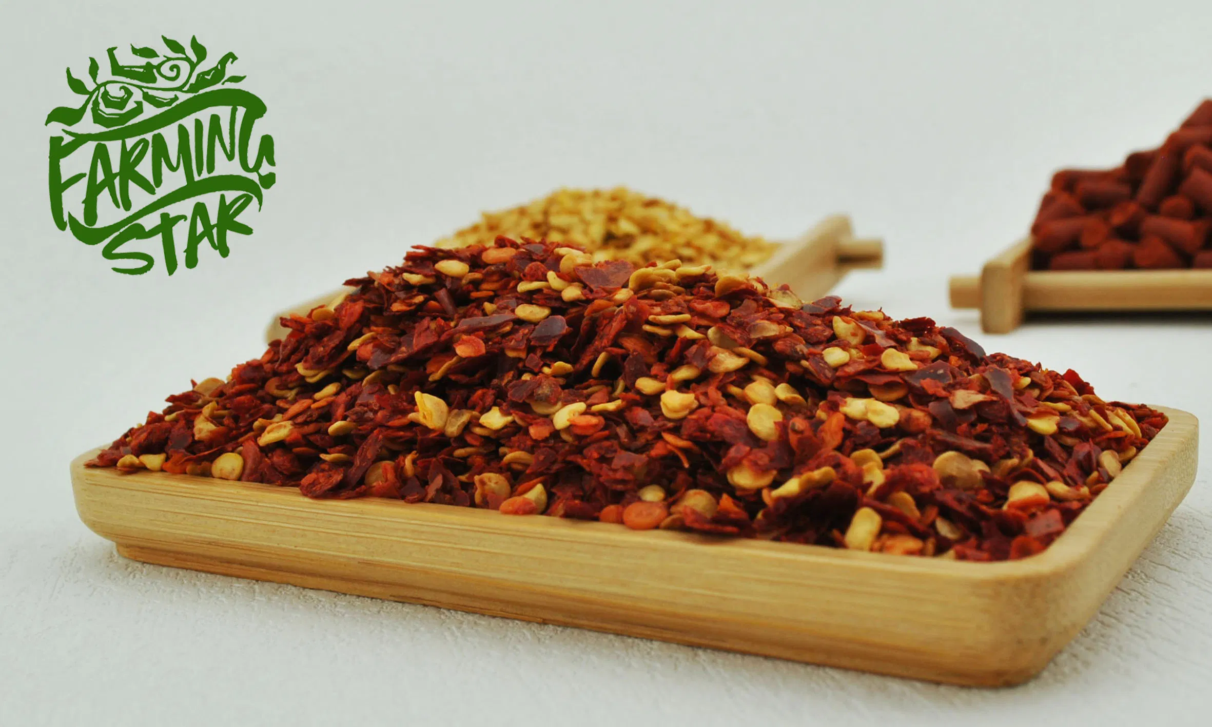 Fábrica de Pimenta Fornecimento Atacado Temperos Vegetais Flocos de Pimenta Paprika Secos com Sementes