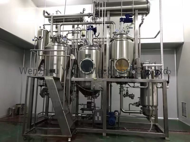 100L SS304 Máquina de Extração por Destilação a Vapor de Óleo Essencial Fitoterápico Botânico de Pequena Capacidade em Escala de Laboratório