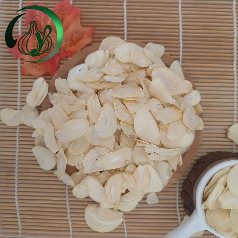 Flocos de Alho Secos Chineses Vegetais Desidratados Chips de Alho para Misturas de Temperos e Uso Alimentar Industrial