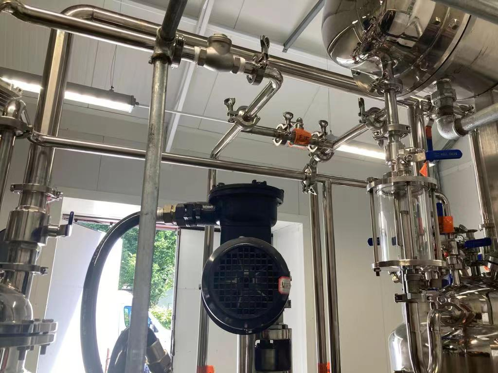 100L SS304 Máquina de Extração de Óleo Essencial por Destilação a Vapor de Plantas Botânicas Fitoterápicas em Pequena Escala para Piloto de Capacidade Reduzida, Máquina Mini de Extração de Óleo