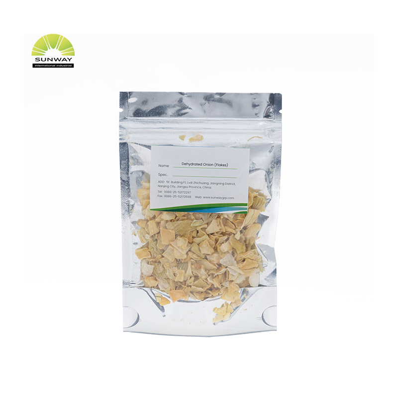 Vegetais desidratados Cebola Flocos de cebola branca seca