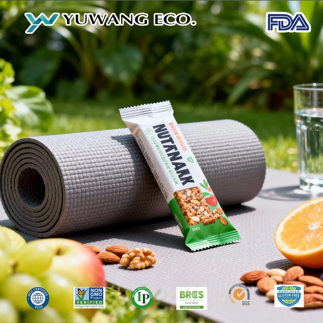 Isolado de proteína de soja de moagem ultra fina e alta dispersibilidade, melhora a compactação e uniformidade da massa de barras de energia, sem granulação, textura suave, certificado pela FDA