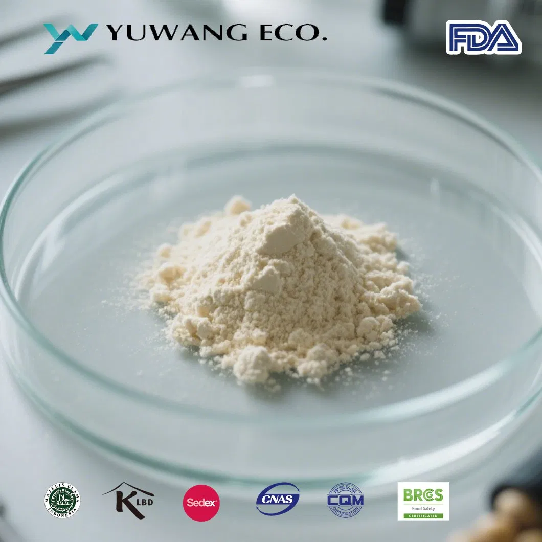 Isolado de proteína de soja de moagem ultra fina e alta dispersibilidade, melhora a compactação e uniformidade da massa de barras de energia, sem granulação, textura suave, certificado pela FDA