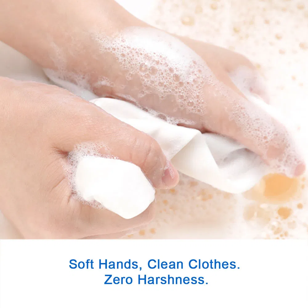 Pó de Sabão Natural de Luxo com Óleos Essenciais Detergente para Lavagem Aromaterapia Fragrância Duradoura Fornecimento em Grande Escala