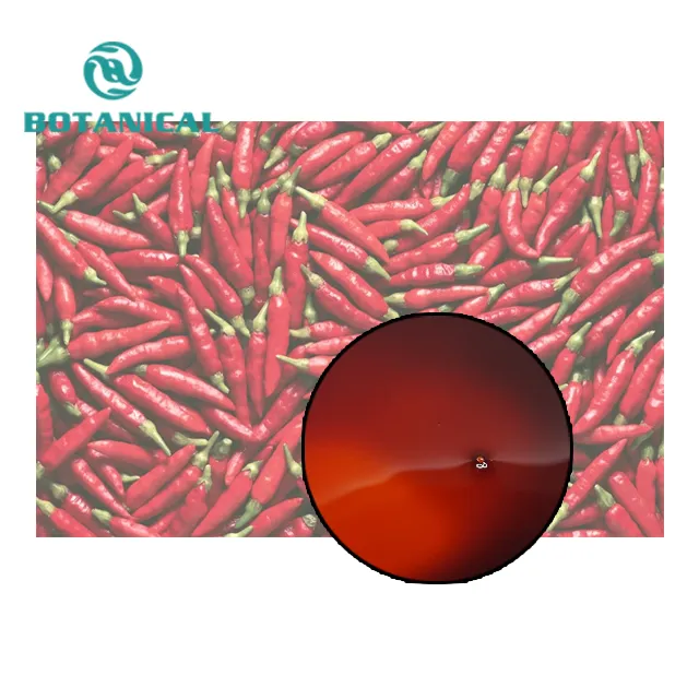 Óleo de pimentão vermelho puro