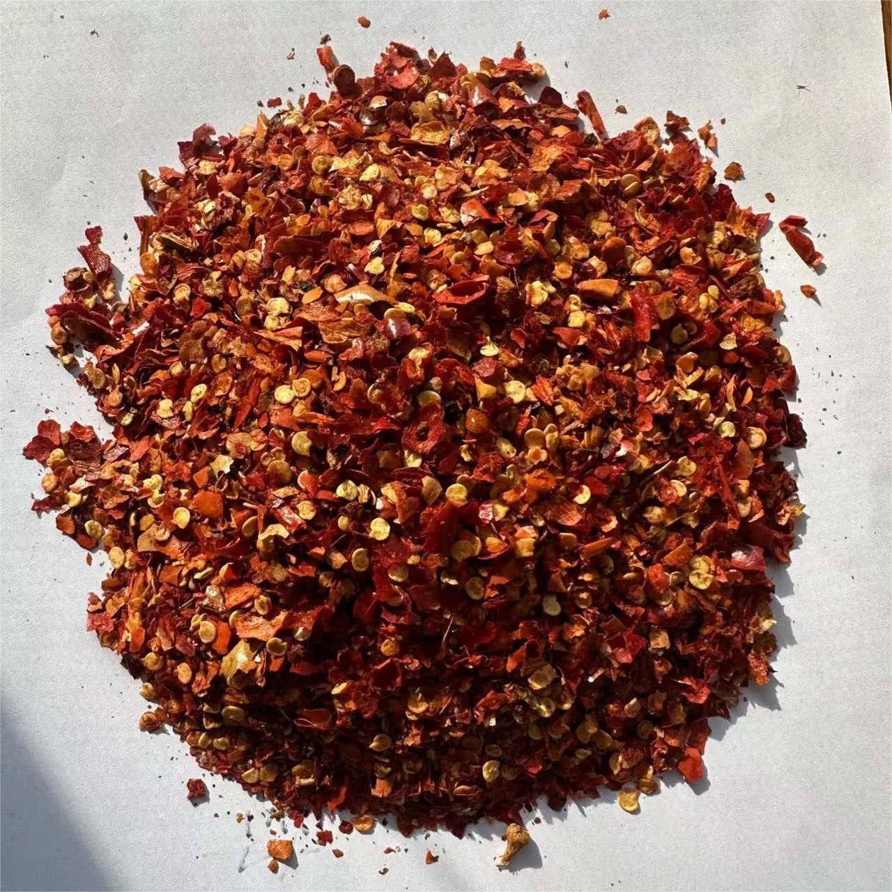 Fábrica de Pimenta Fornecimento Atacado Temperos Vegetais Flocos de Pimenta Paprika Secos com Sementes