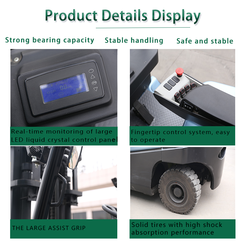 1.5 Ton -5 Ton High Explosion-Proof Safety Electric Forklift Battery Forklift Made in China