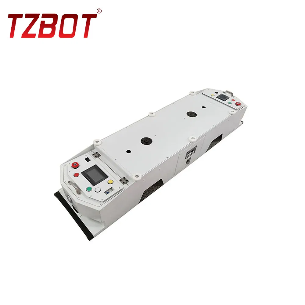 Can Be Customized 500kg Heavy Load Capacity Lurking Agv Robot Warehouse Way Agv Automated Guided Vehicle with Fast Robot Chassis (TZAGV-LB01)