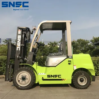 Diesel Forklift Operation View