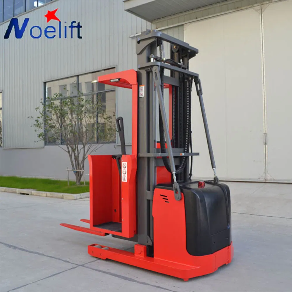 1 Ton 2 M Full Electric Order Picker Forklift High Level Order Picker for Lift