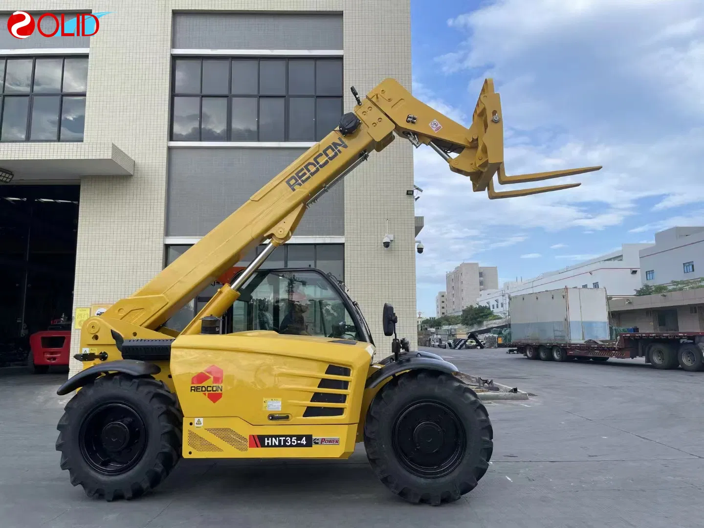 Jcb Construction Machinery 5ton 6ton Telescopic Handler with Telescopic Boom Loader