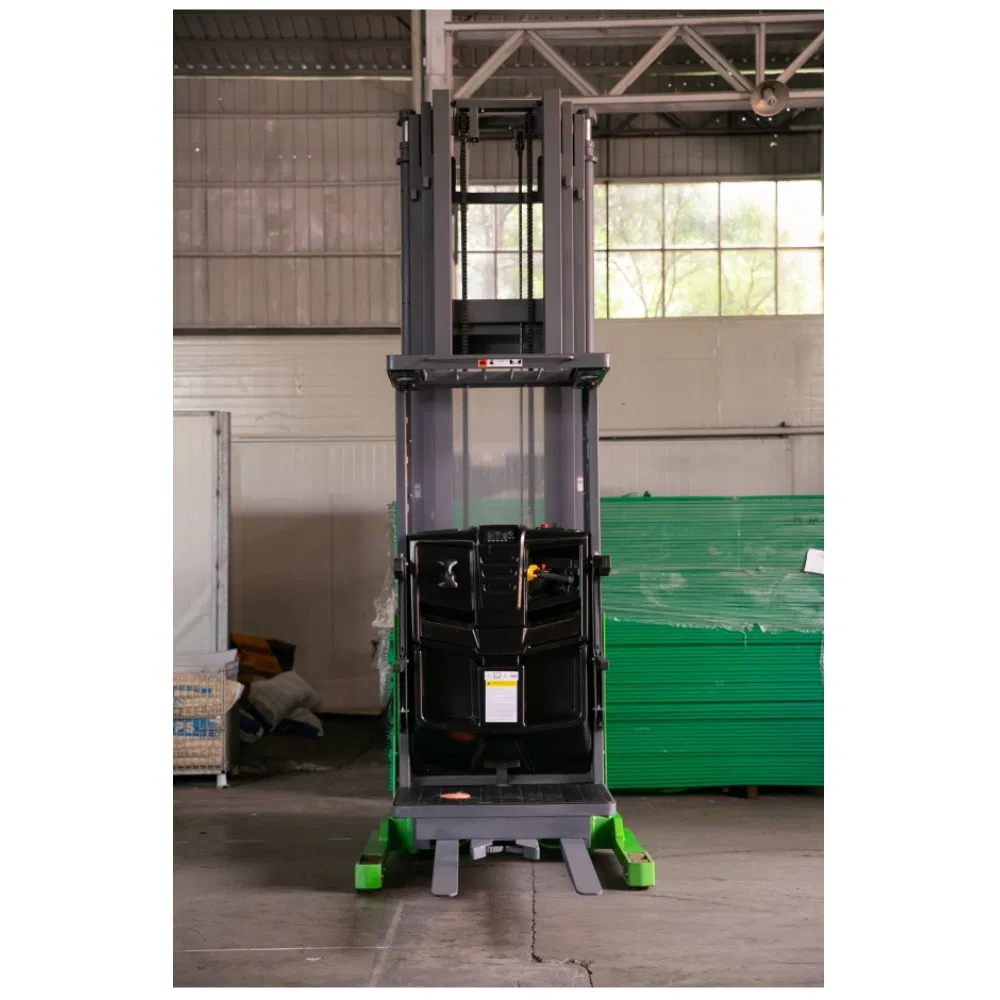 Warehouse Equipment Narrow Aisle 5m Standing Middle Level Semi Full Electric Order Picker for Sale/Forklift/Lift/Aerial/Stock/Self-Propelled/Mobile/Crown