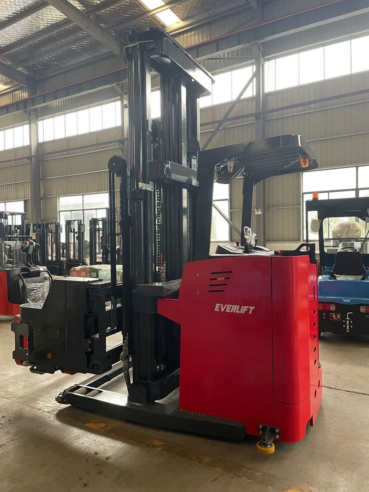 Very Narrow Aisle Vna 3 Way Forklift Electric Forklift