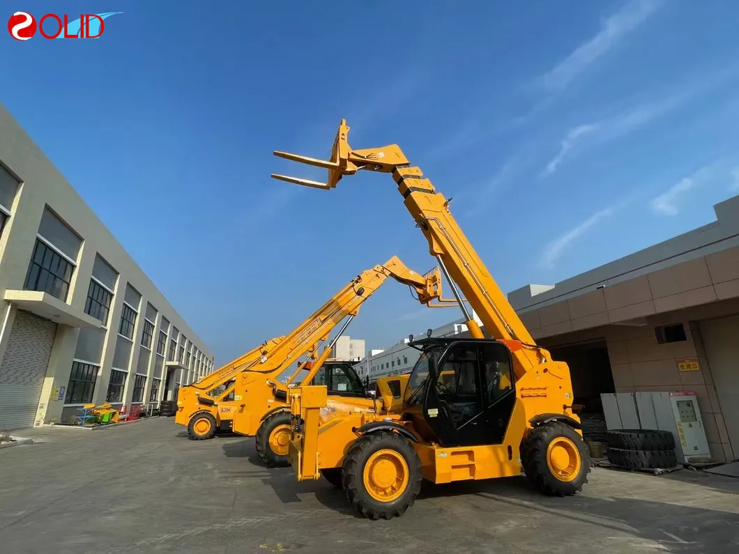 Telescopic Forklift View 2