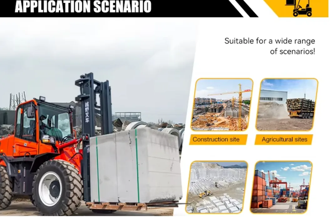 Rough Terrain Forklift Details