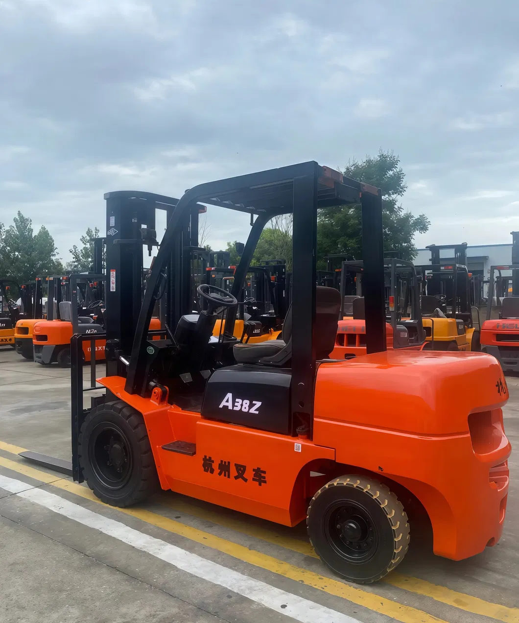 Forklift Front View