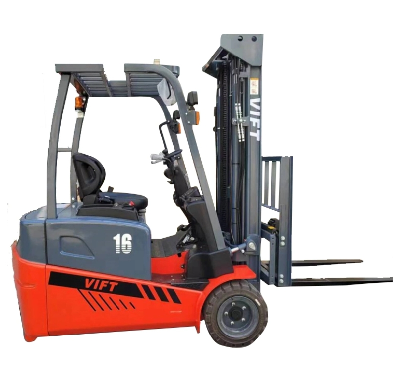 Vift Factory Price Small Forklift Narrow Aisle Warehouse Forklift Small 1.6 1.8 2.0 Ton 3-Wheel Electric Forklift