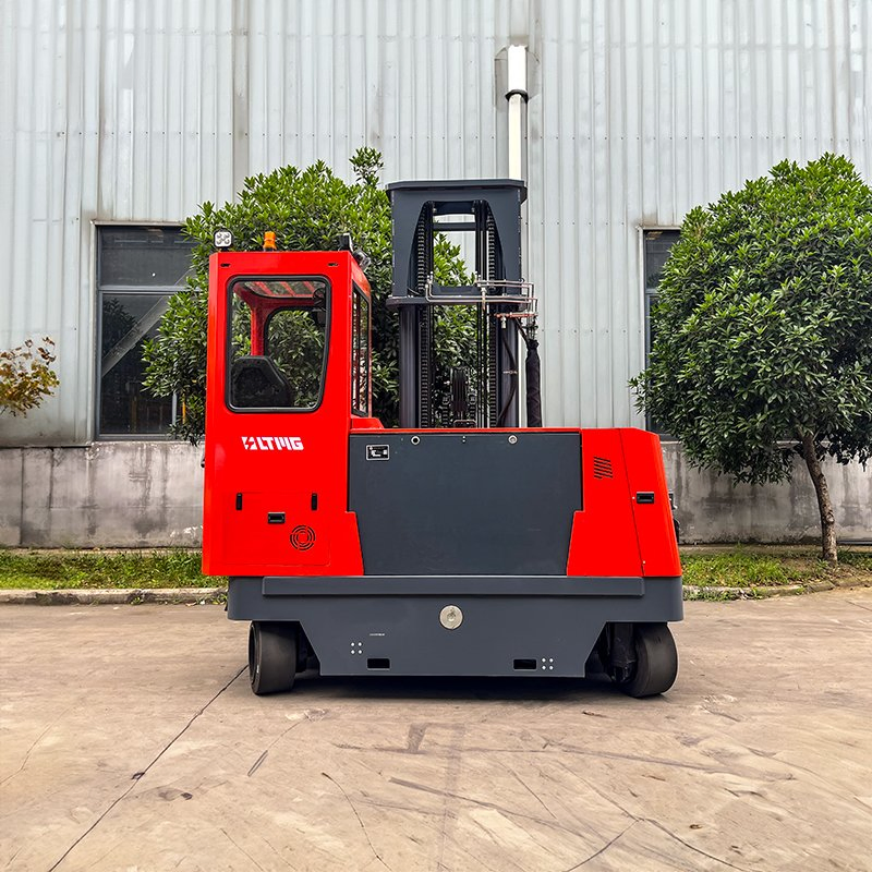 Four Wheels 4ton 4.5ton Multi-Directional Side Loader Electric Forklift