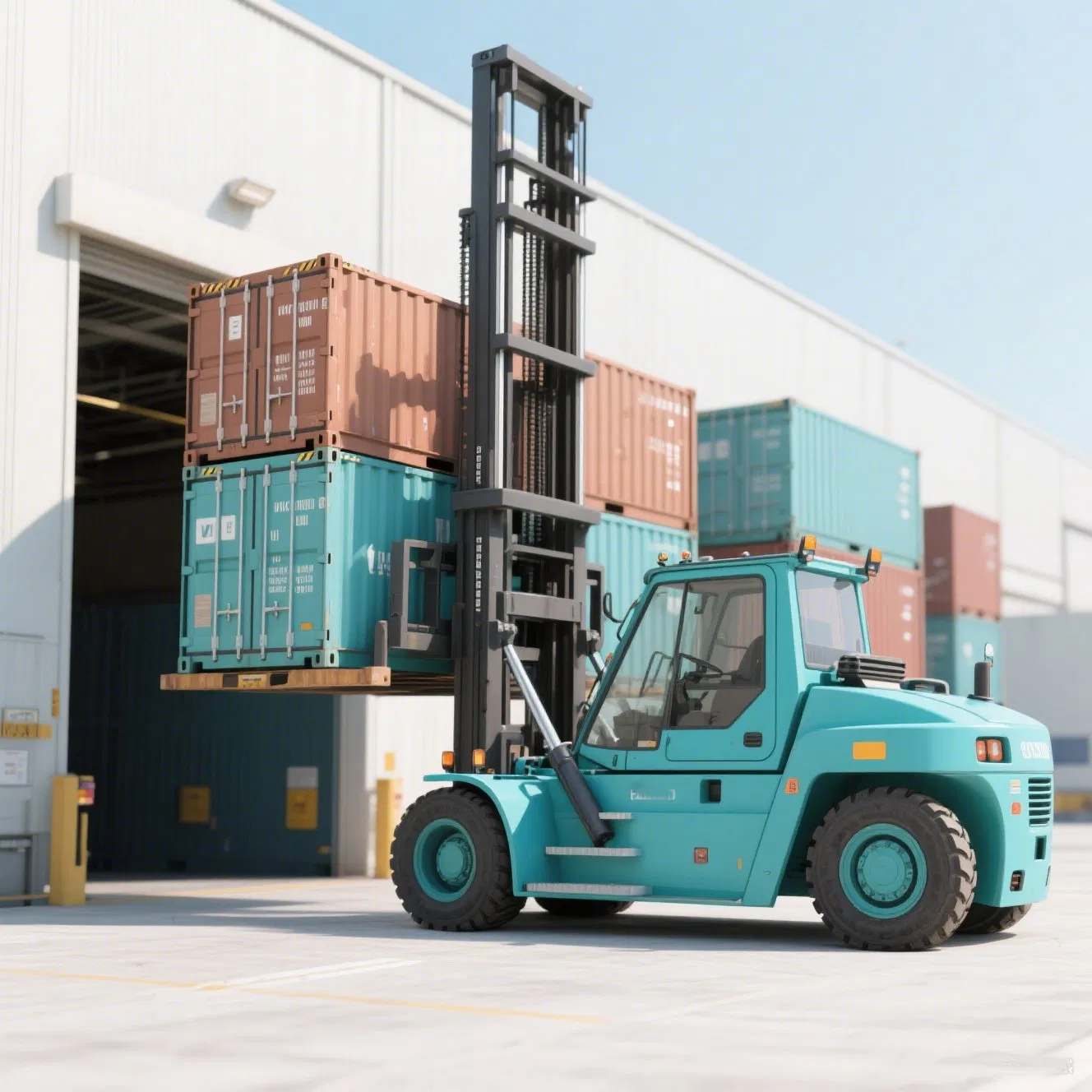 Porting Machine Xch90 New Empty Container Handler with CE Certificate