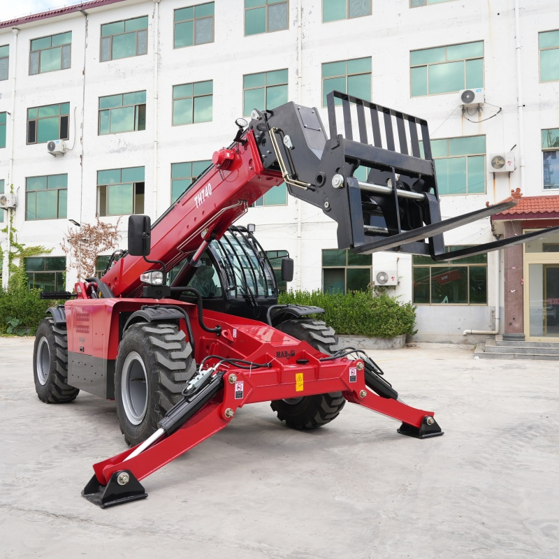 International Brand Engine 3t 4t 7m 10m 14m 18m Low Fuel Consumption High Durability Telescopic Handler
