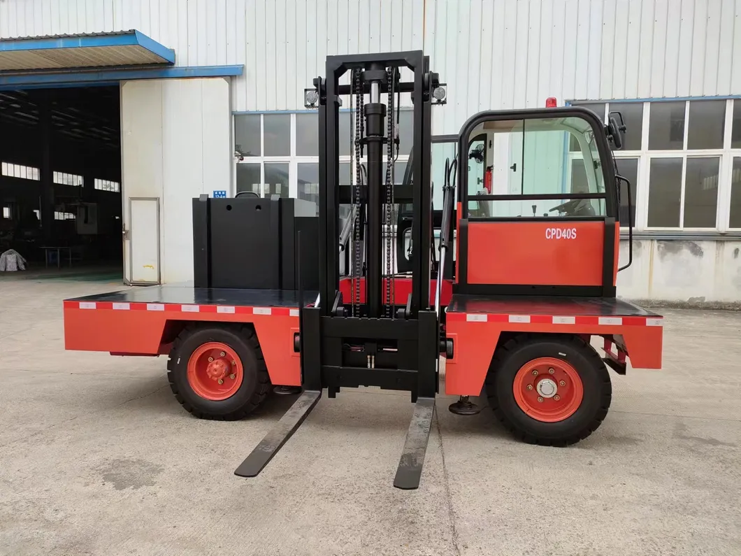 Side Loader Diesel Forklift View 5